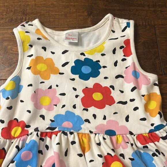 Hanna Andersson Floral Cotton Tank Style Dress, size 10! - Picture 2 of 7